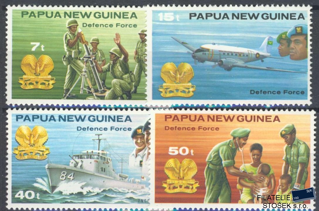 Papua & New Guinea známky Mi 409-12