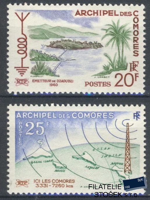 Comores známky Mi 40-41