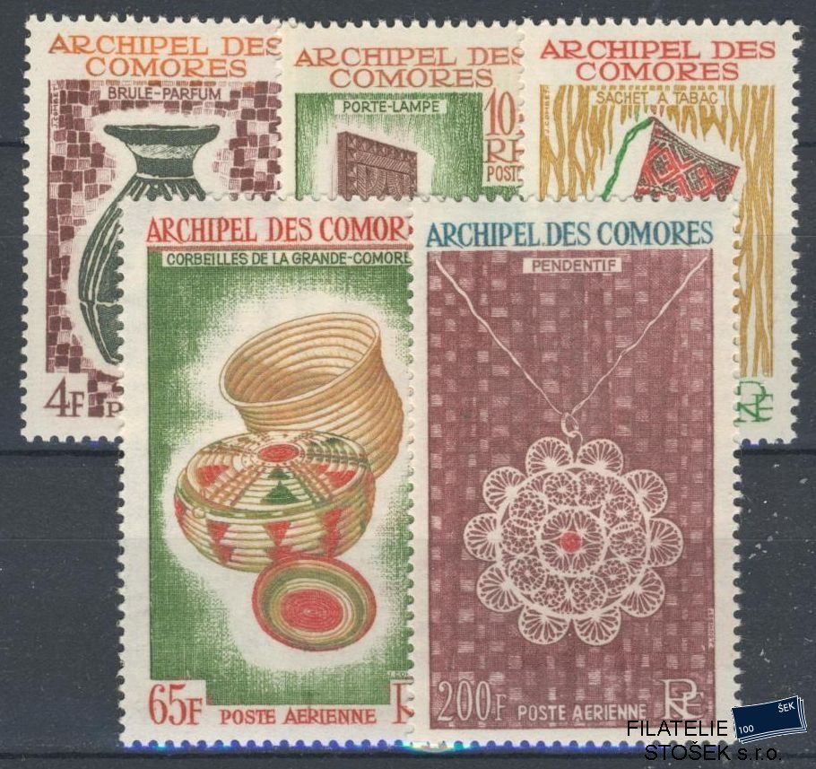 Comores známky Mi 55-59