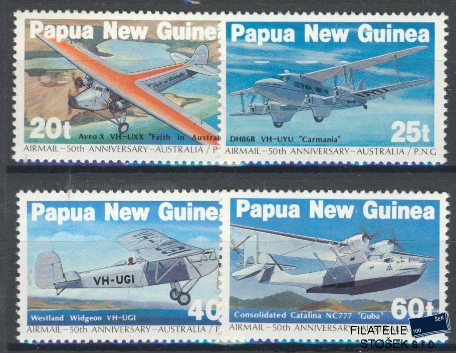 Papua New Guinea známky Mi 473-76