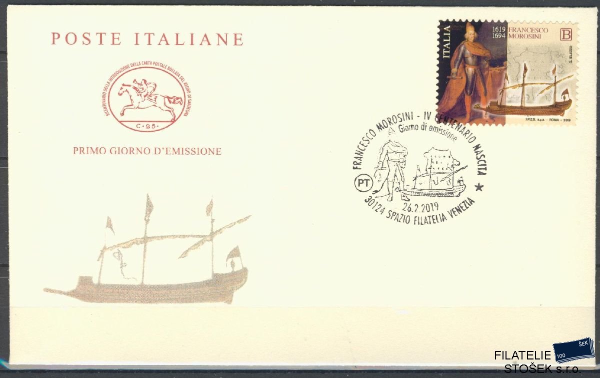 Itálie známky Mi 4091 FDC