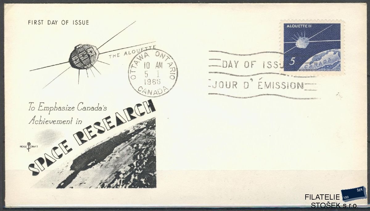 Kanada celistvosti 389 FDC