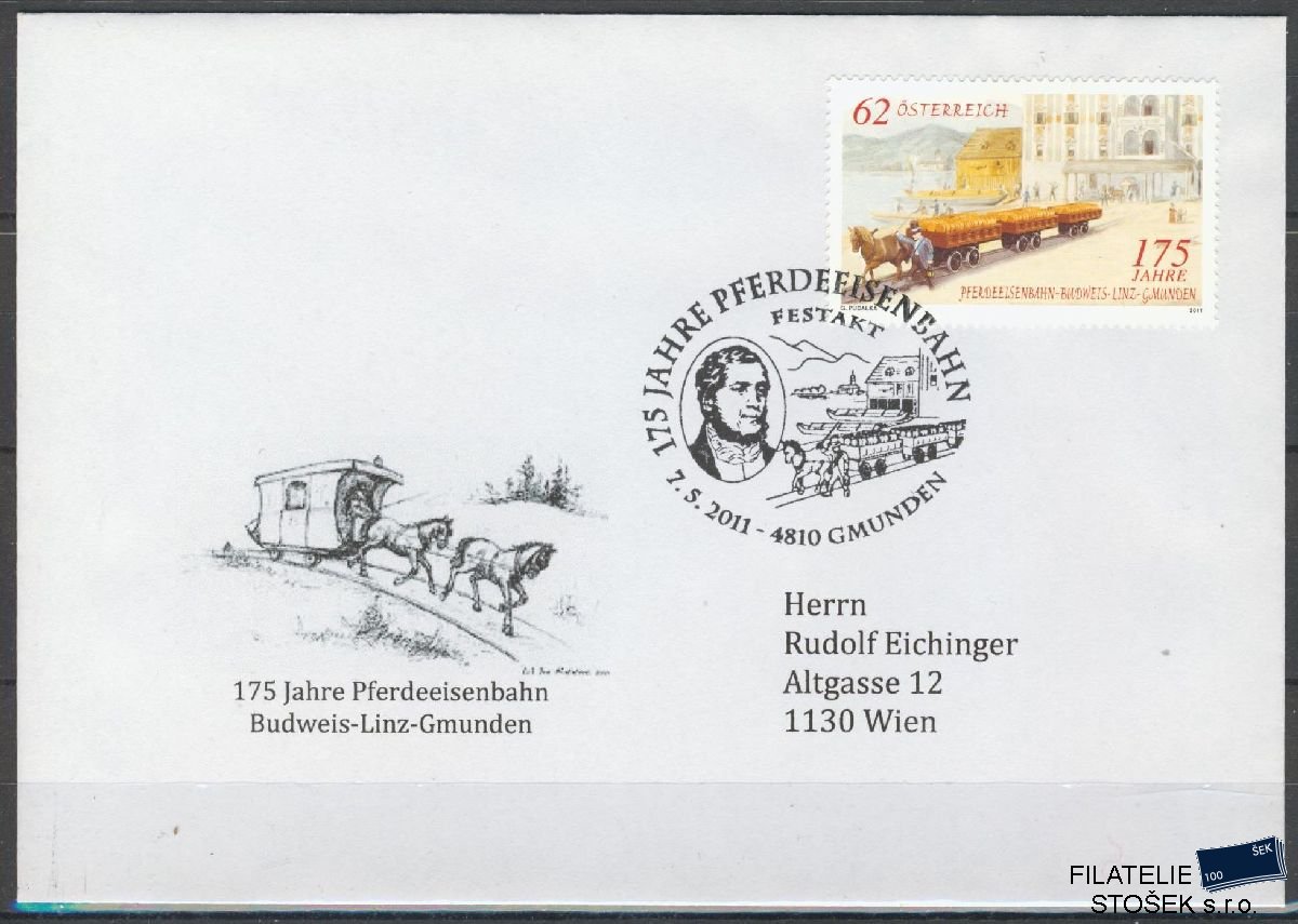 Rakousko známky Mi 2922 FDC