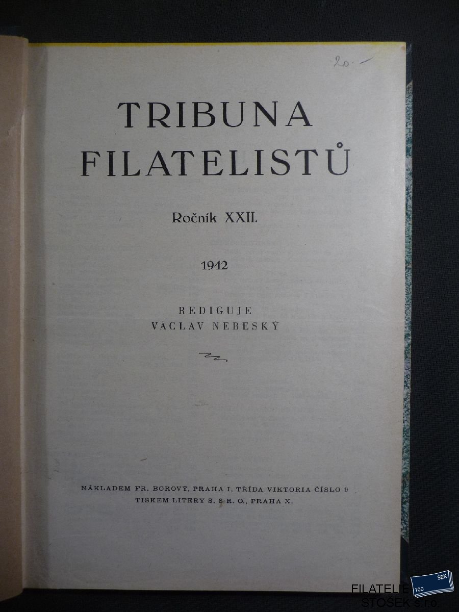 Časopisy Tribuna Filatelistů 1942