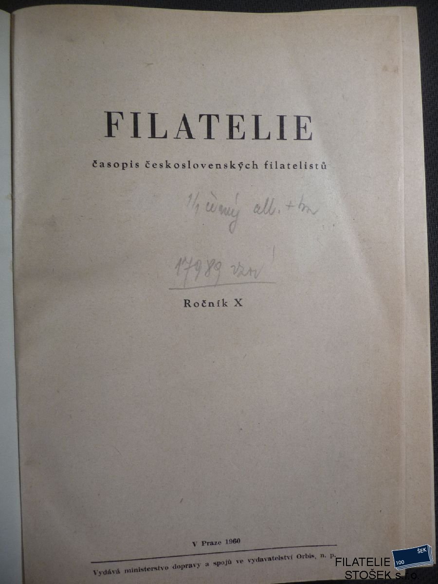 Časopisy Filatelie 1960