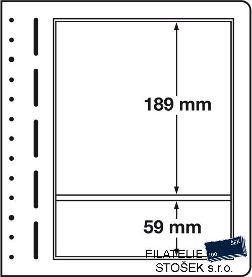 Albové listy na známky Leuchtturm LB2MIX