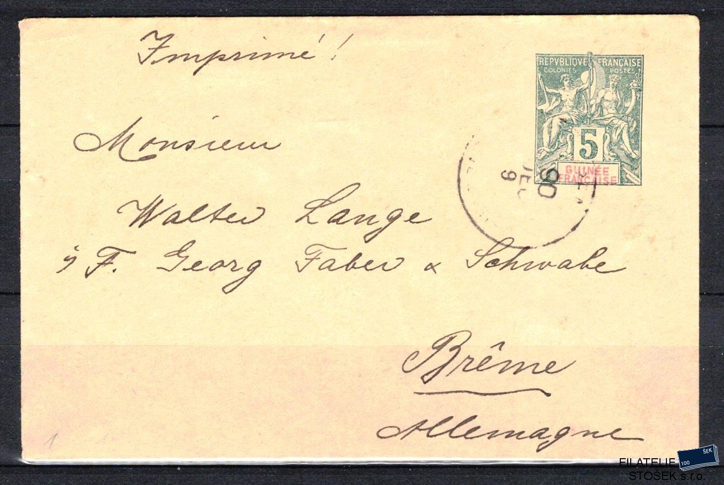 Guinée známky Yv 004 CDV