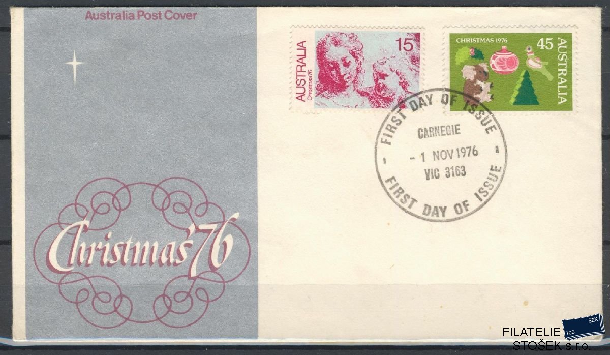 Austrálie známky FDC Mi 620-21