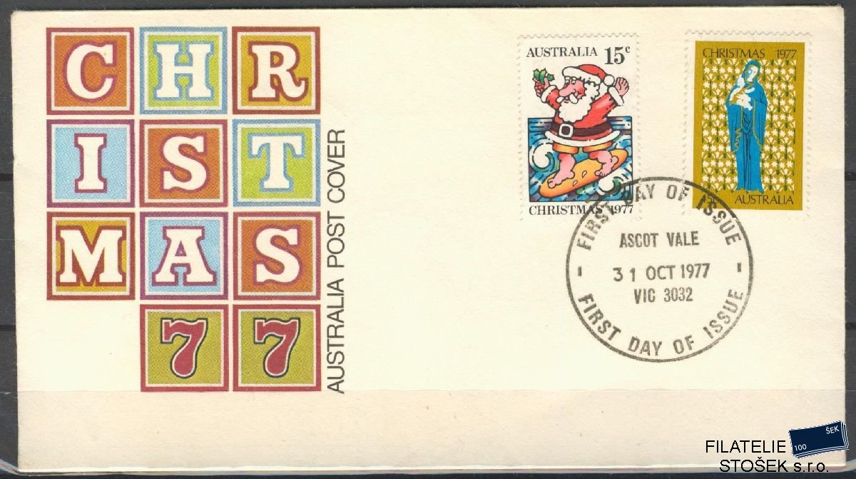 Austrálie známky FDC Mi 641-42