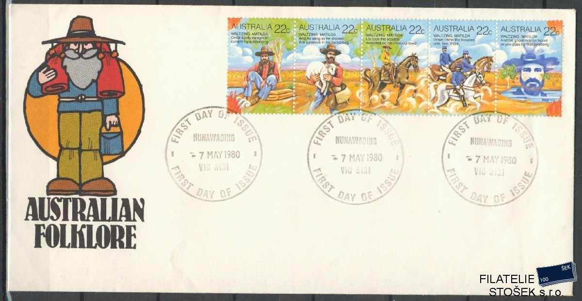 Austrálie známky FDC Mi 708-13