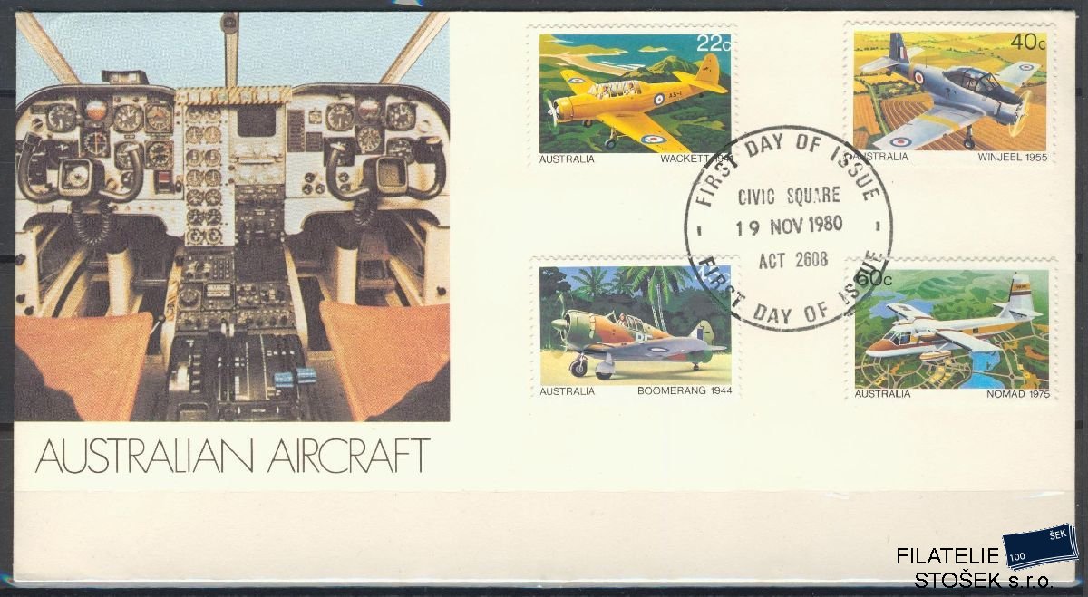 Austrálie známky FDC Mi 736-39