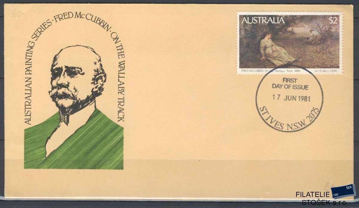 Austrálie známky FDC Mi 753