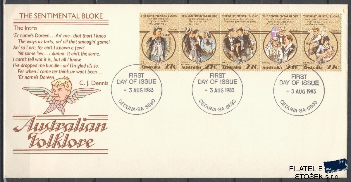 Austrálie známky FDC Mi 849-53