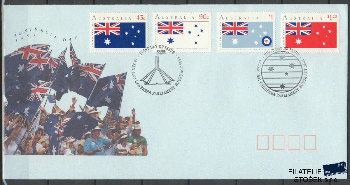 Austrálie známky FDC Mi 1233-36