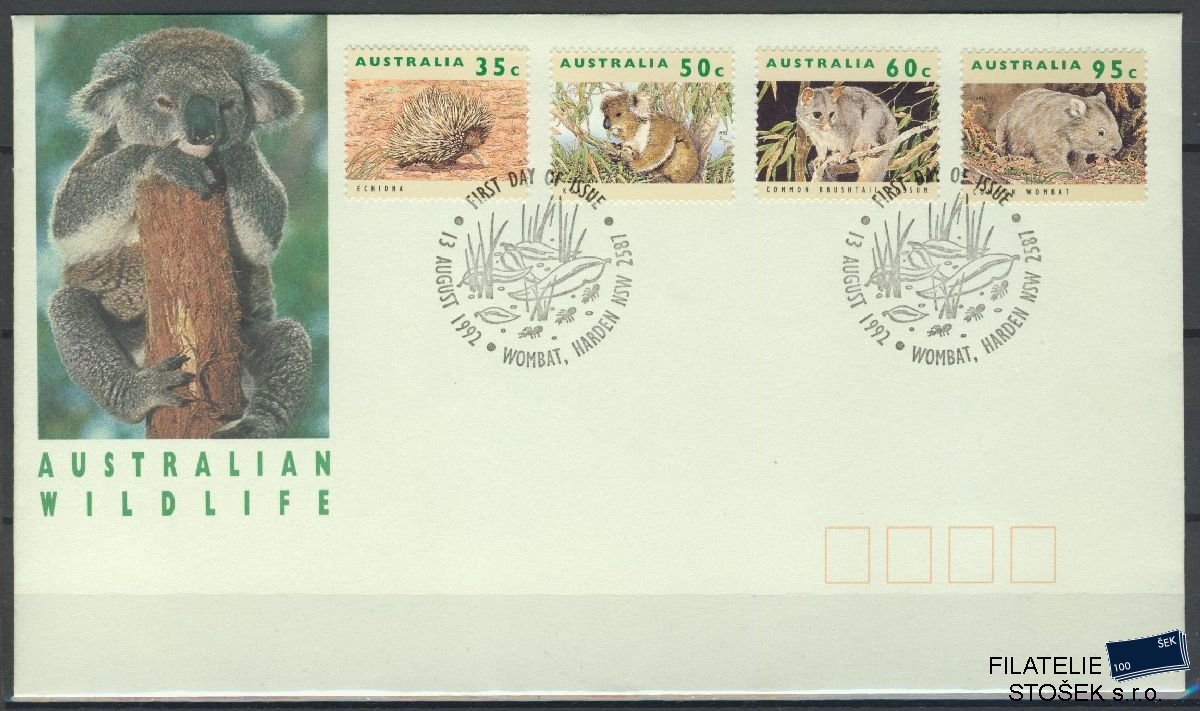 Austrálie známky FDC Mi 1314-17