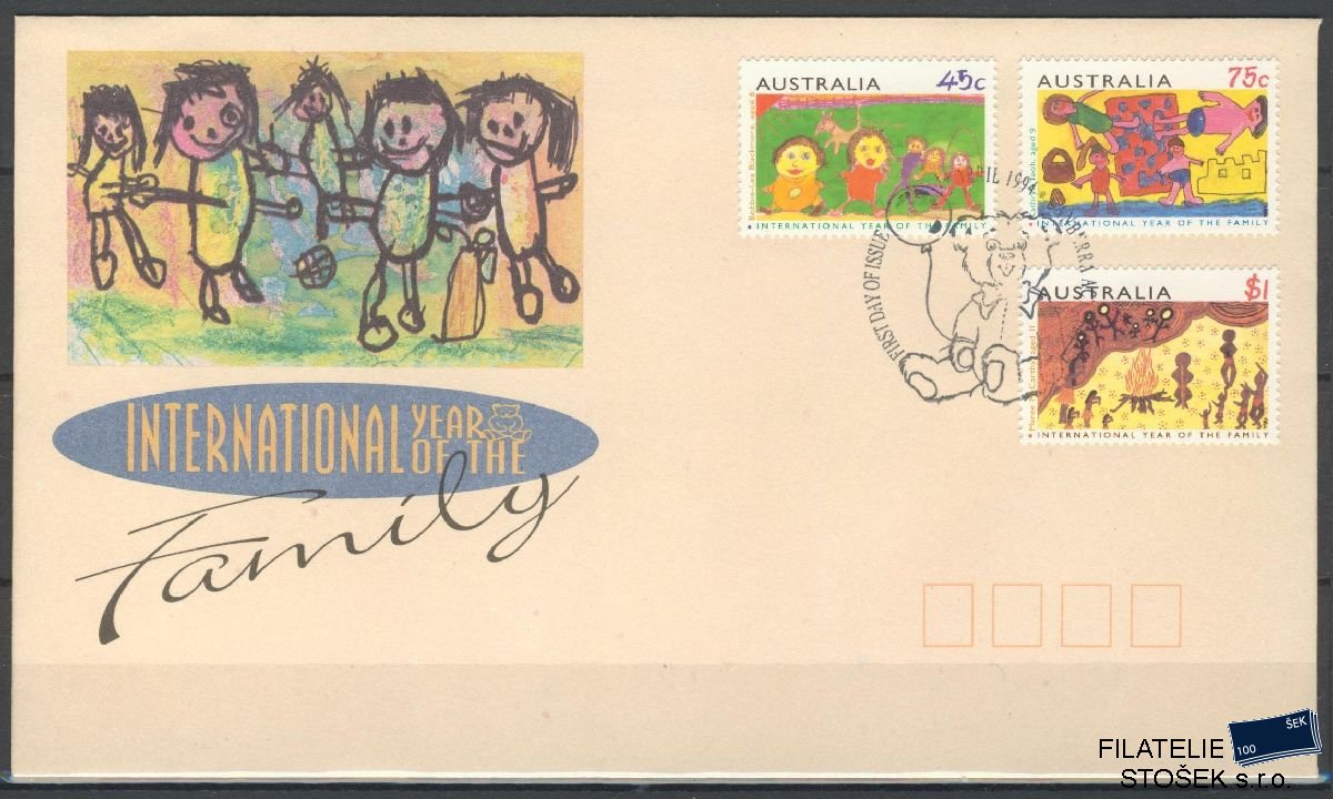 Austrálie známky FDC Mi 1399-1401