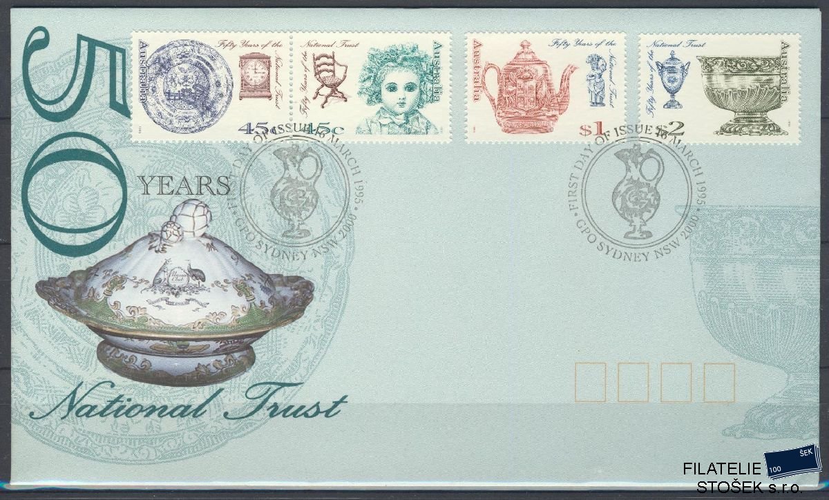 Austrálie známky FDC Mi 1462-65