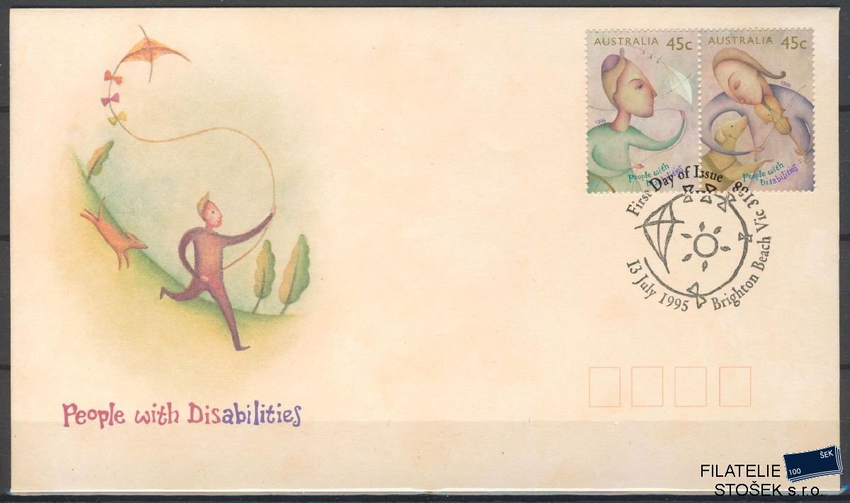 Austrálie známky FDC Mi 1488-89