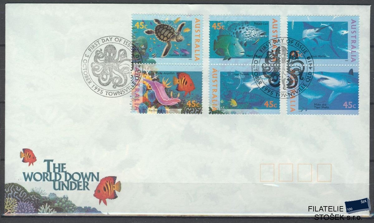 Austrálie známky FDC Mi 1505-10