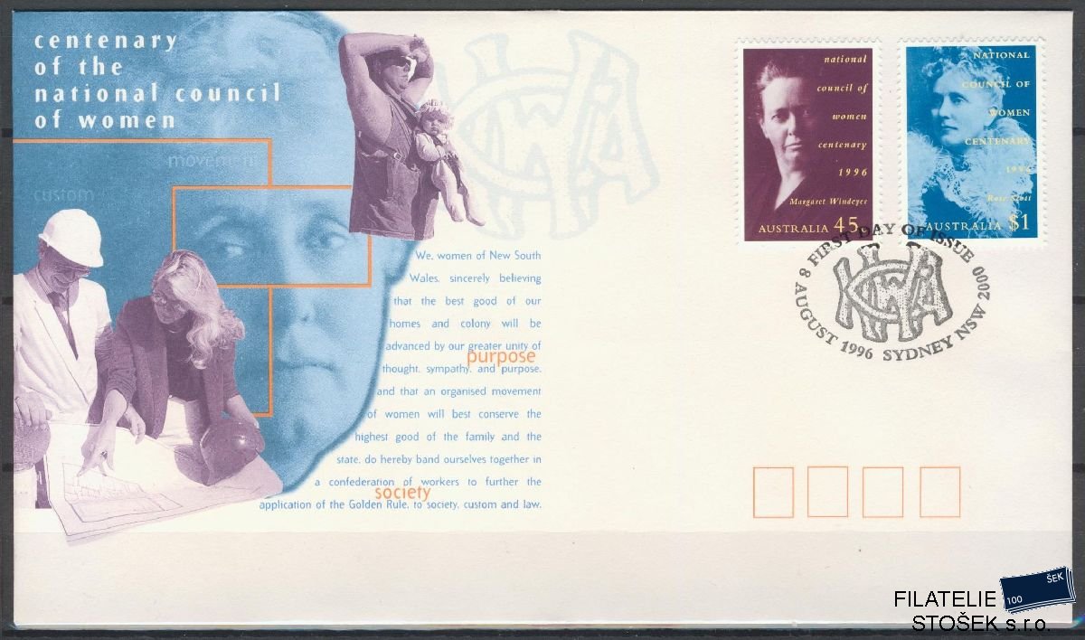 Austrálie známky FDC Mi 1591-92