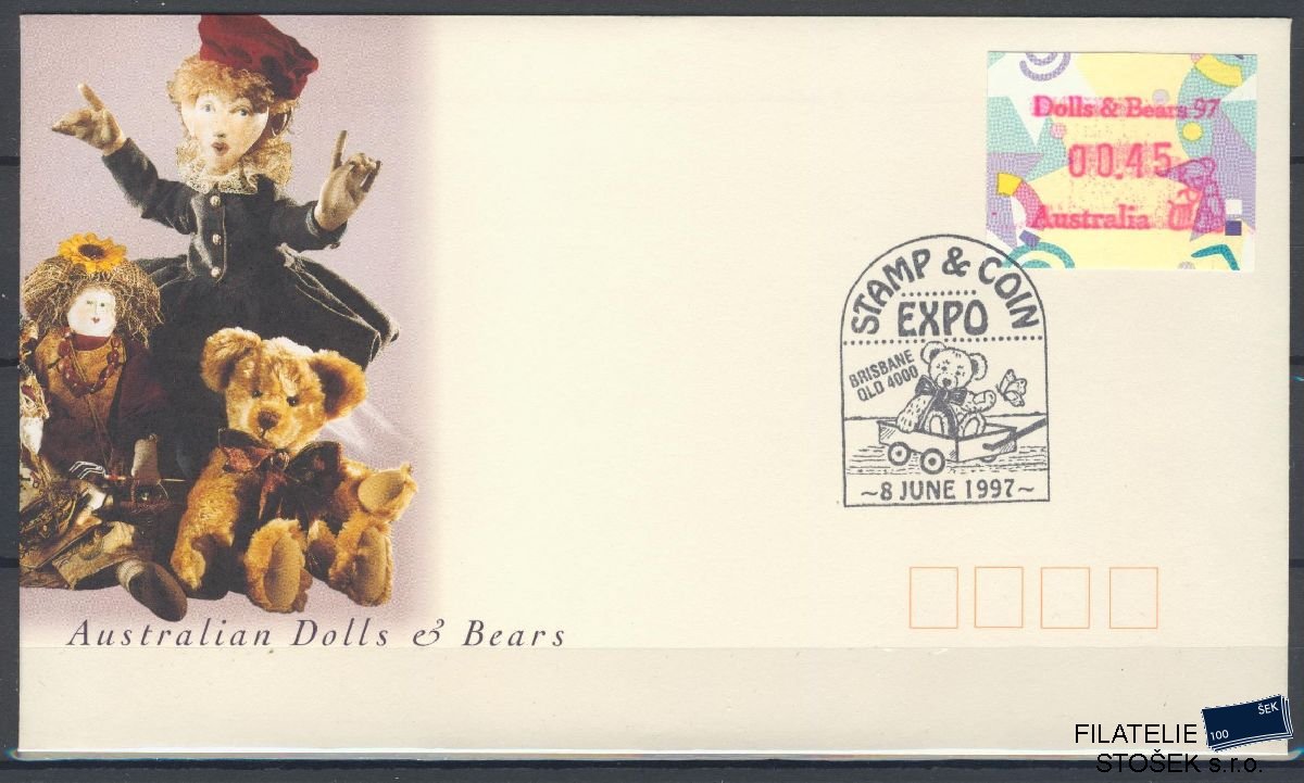 Austrálie známky FDC Mi A 55