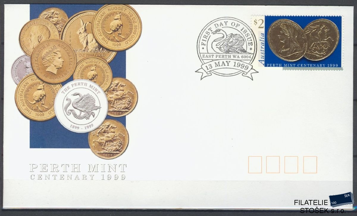 Austrálie známky FDC Mi 1824