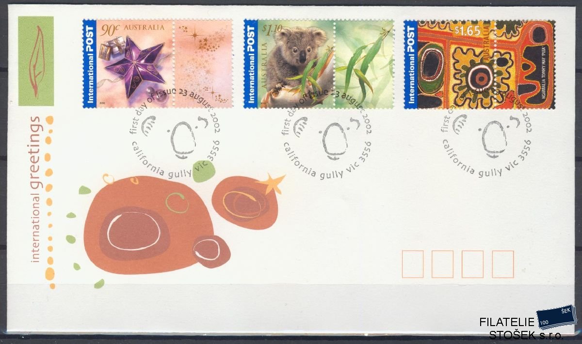 Austrálie známky FDC Mi 2156-58