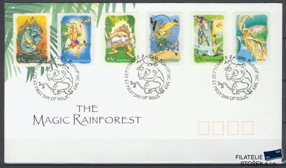 Austrálie známky FDC Mi 2175-80