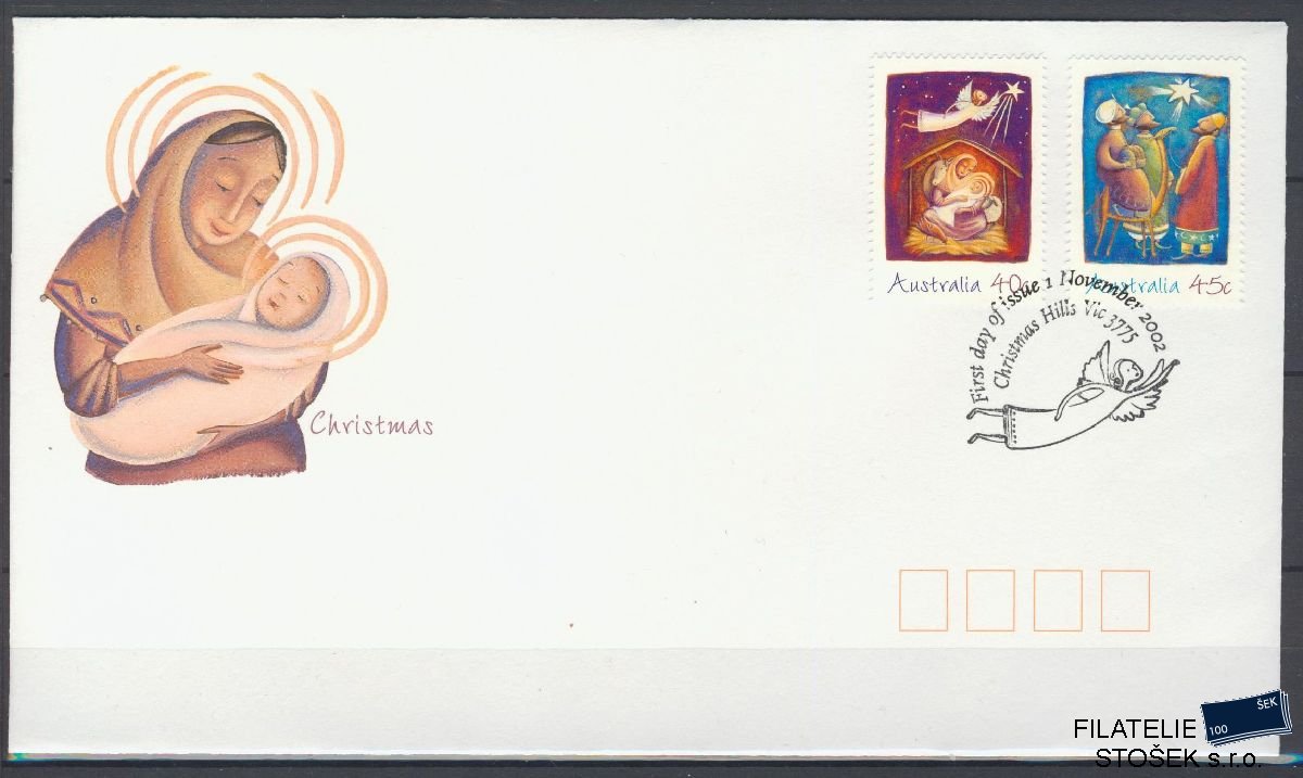 Austrálie známky FDC Mi 2186-87