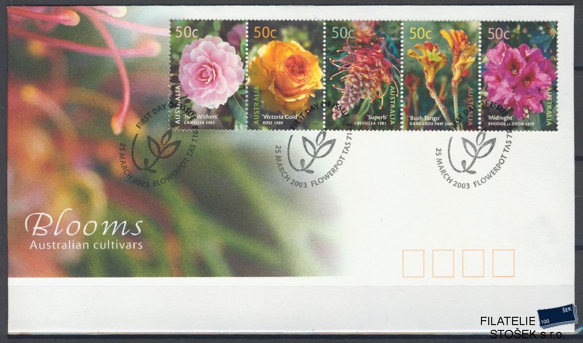 Austrálie známky FDC Mi 2214-18