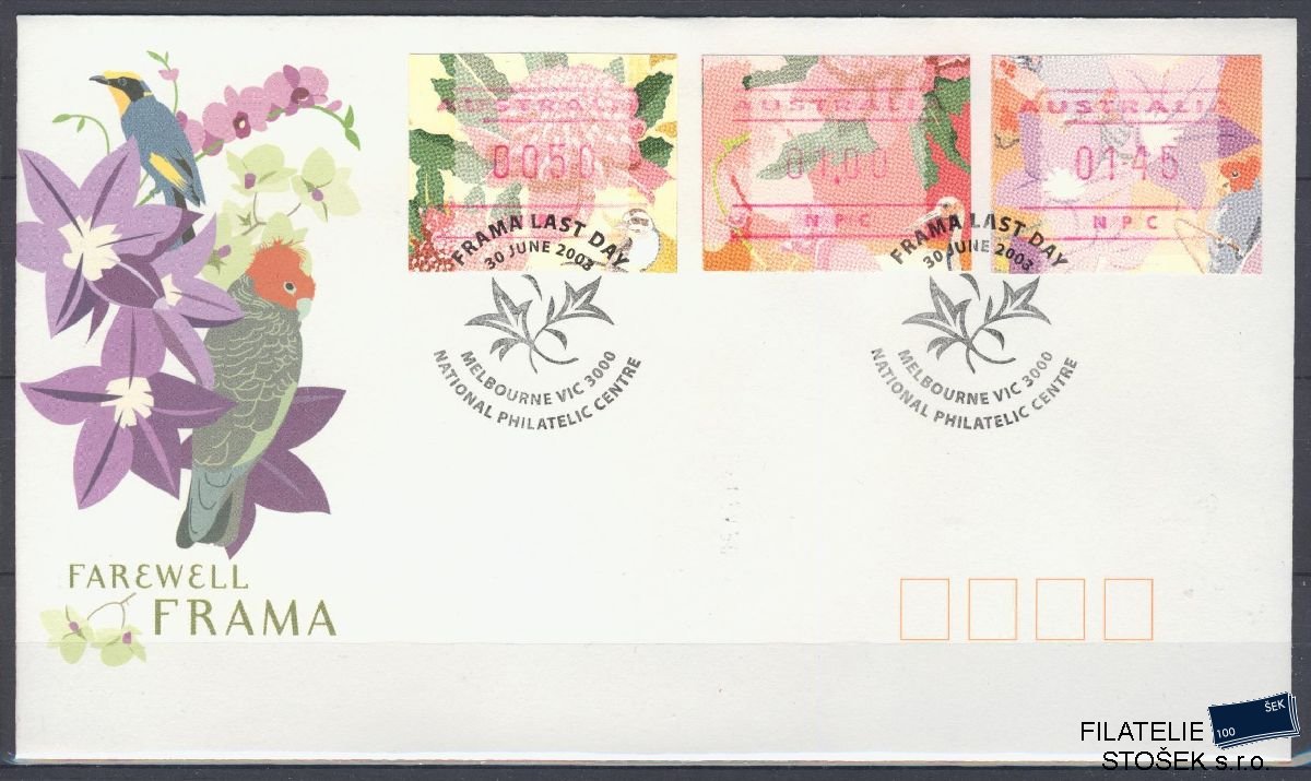 Austrálie známky FDC Mi A 65