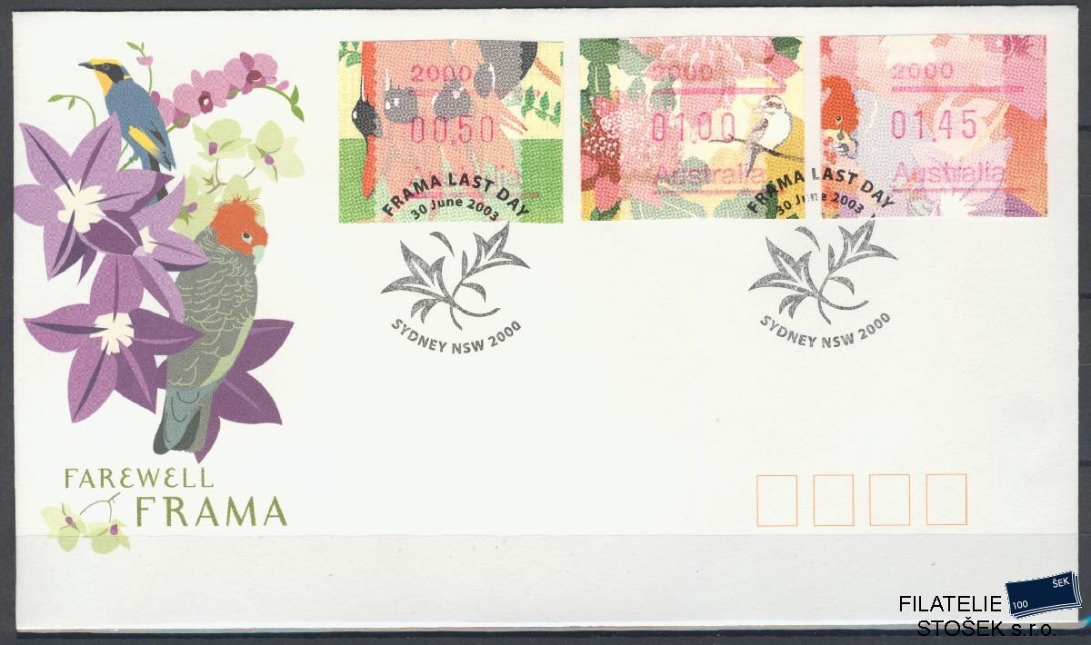 Austrálie známky FDC Mi A 63