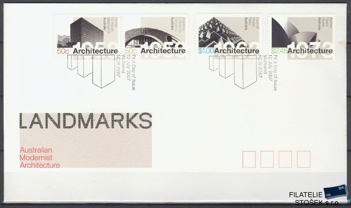 Austrálie známky FDC Mi 2858-61