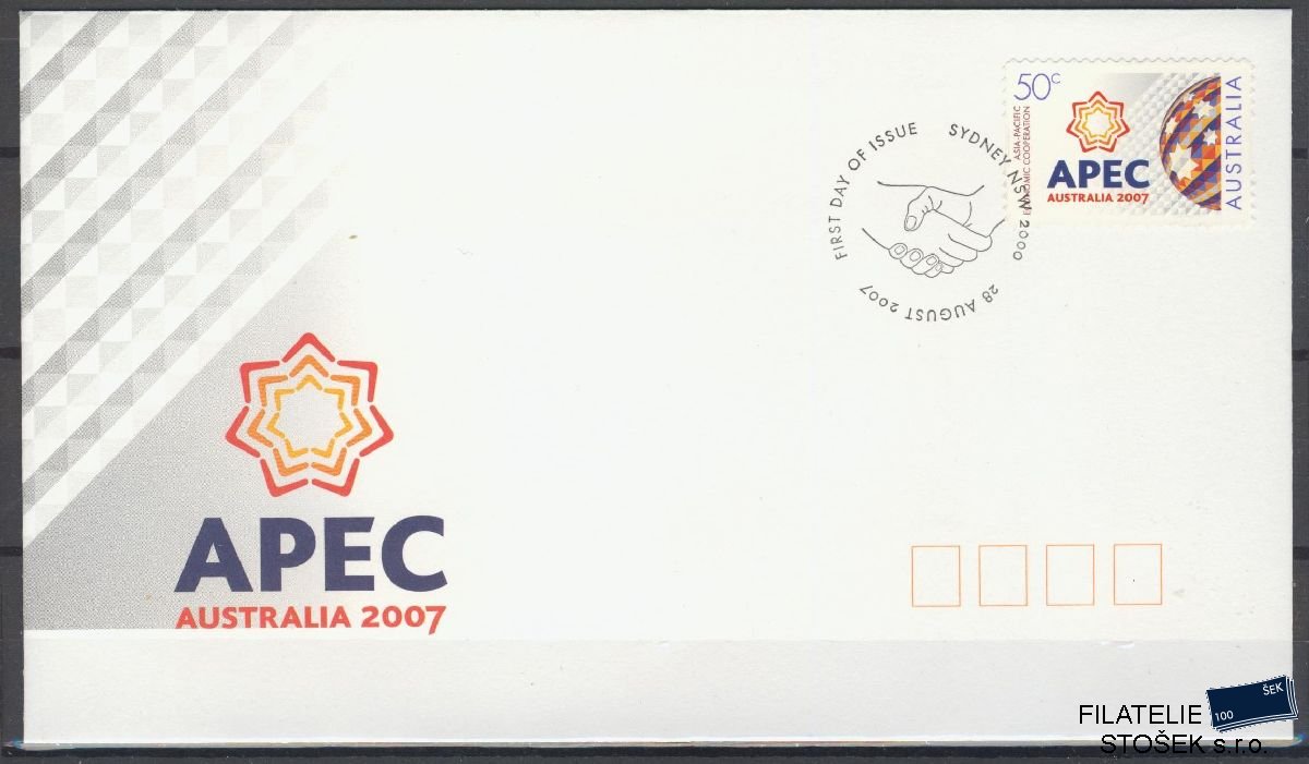 Austrálie známky FDC Mi 2873