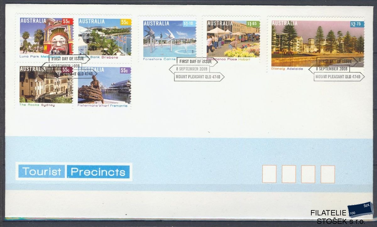 Austrálie známky FDC Mi 3066-72