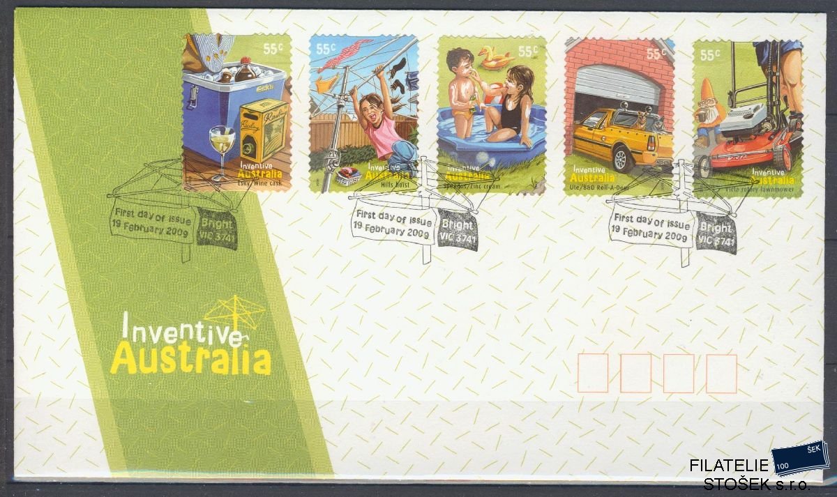 Austrálie známky FDC Mi 3158-62