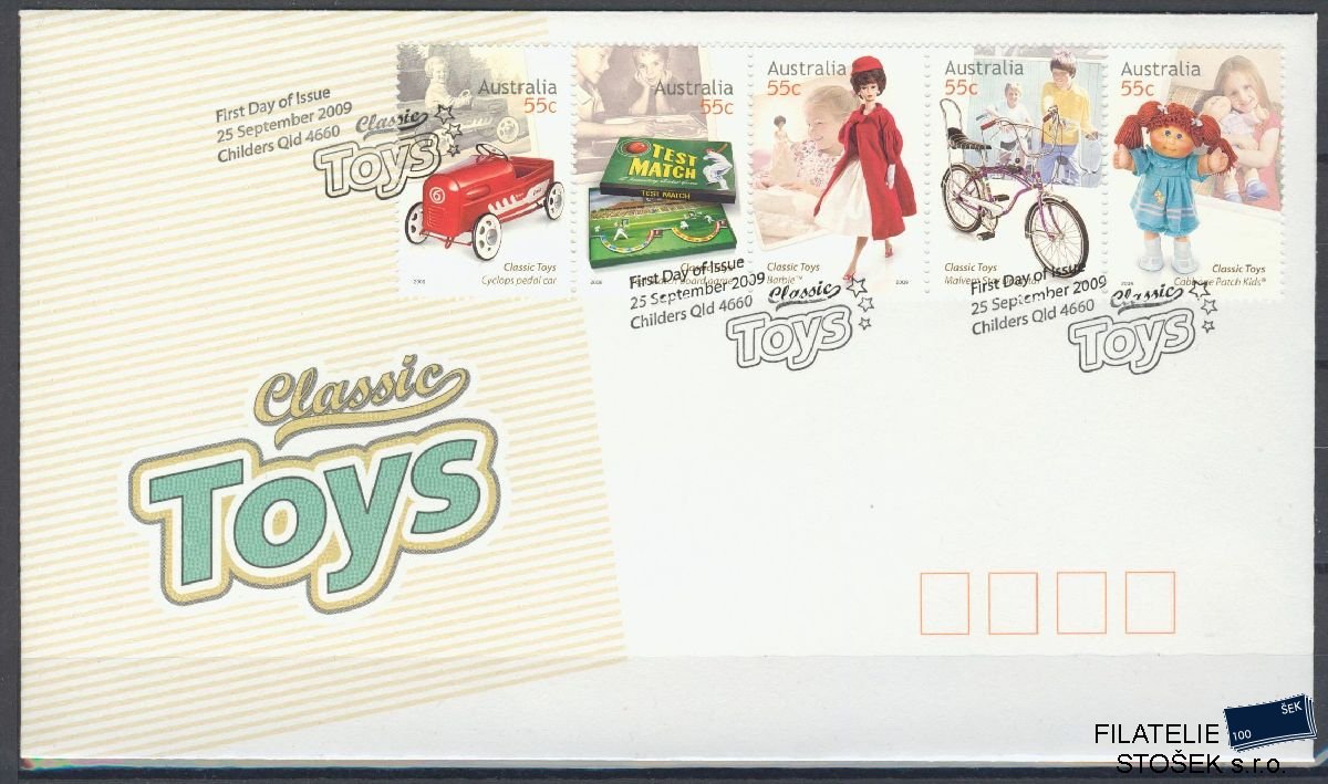 Austrálie známky FDC Mi 3277-81