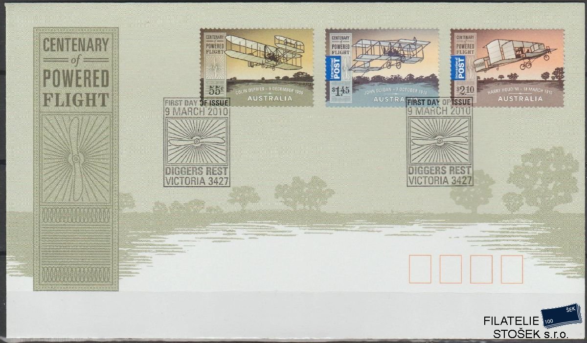 Austrálie známky FDC Mi 3349-51