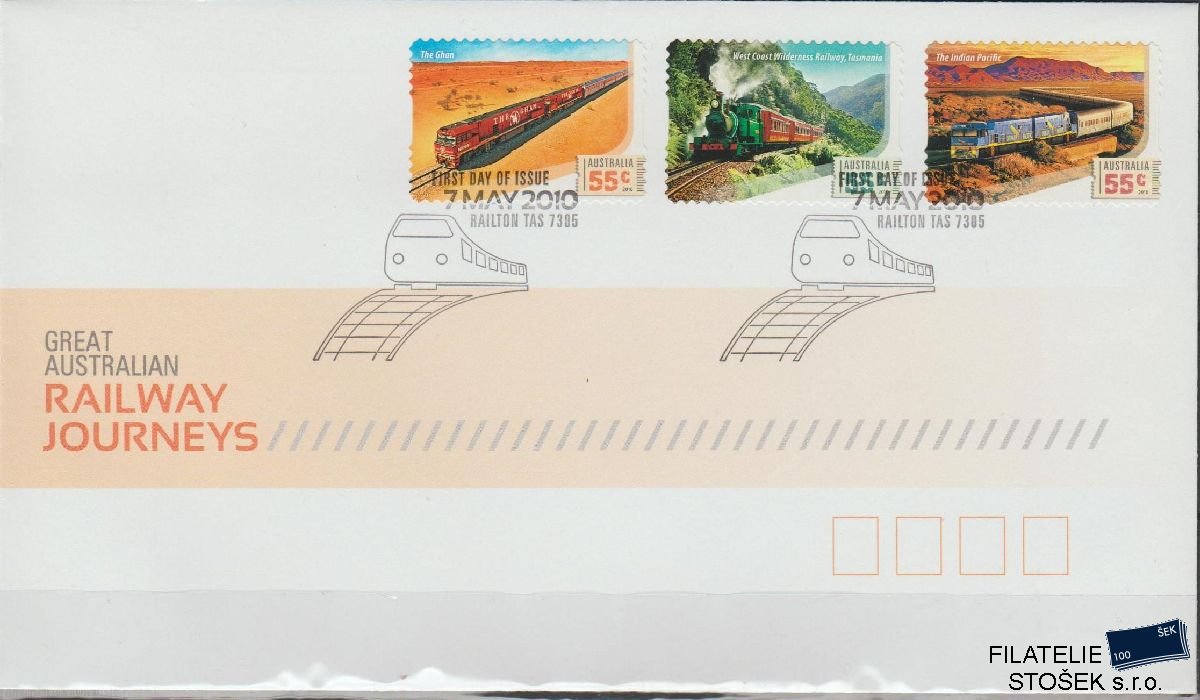 Austrálie známky FDC Mi 3380-82