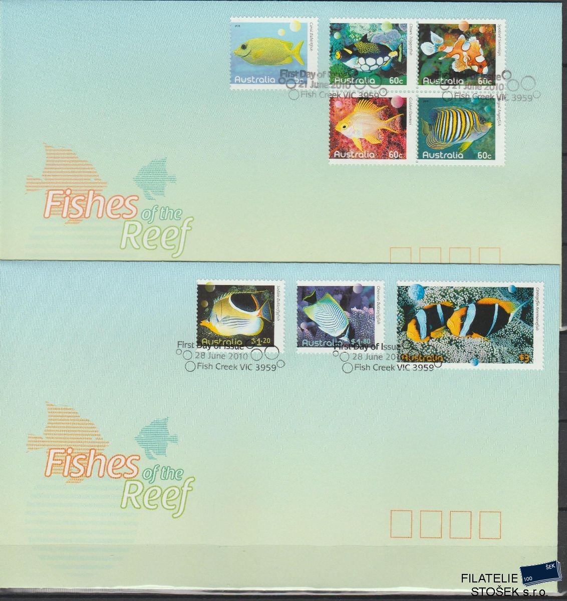 Austrálie známky FDC Mi 3392-99