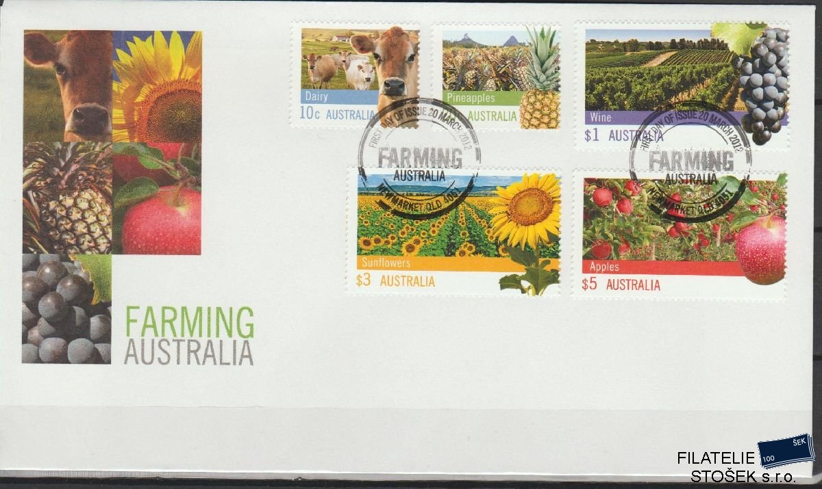 Austrálie známky FDC Mi 3712-16