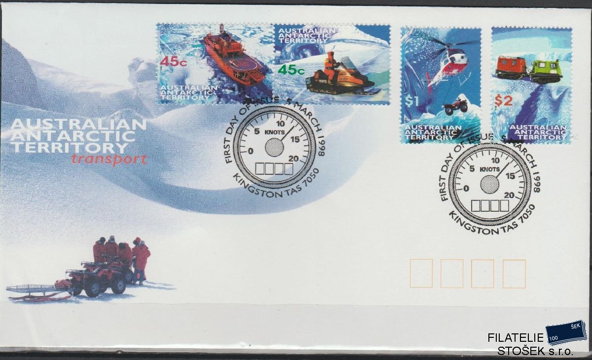 Australská Antarktida známky FDC Mi 115-18