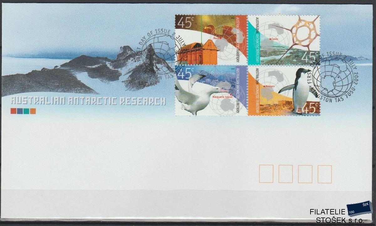 Australská Antarktida známky FDC Mi 149-52