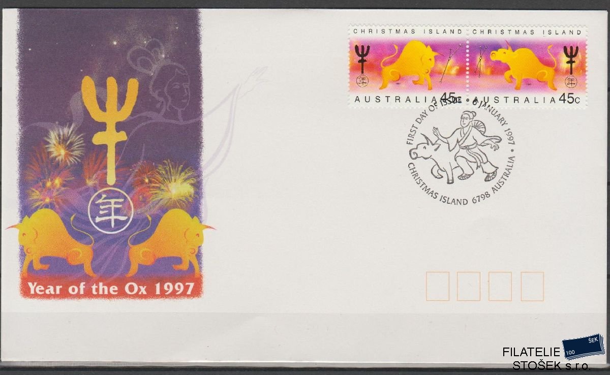 Christmas Islands známky FDC Mi 427-28