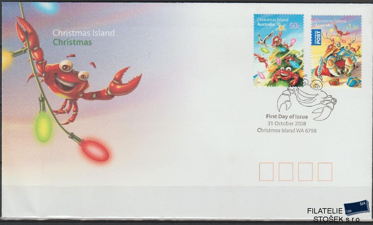 Christmas Islands známky FDC Mi 634-35