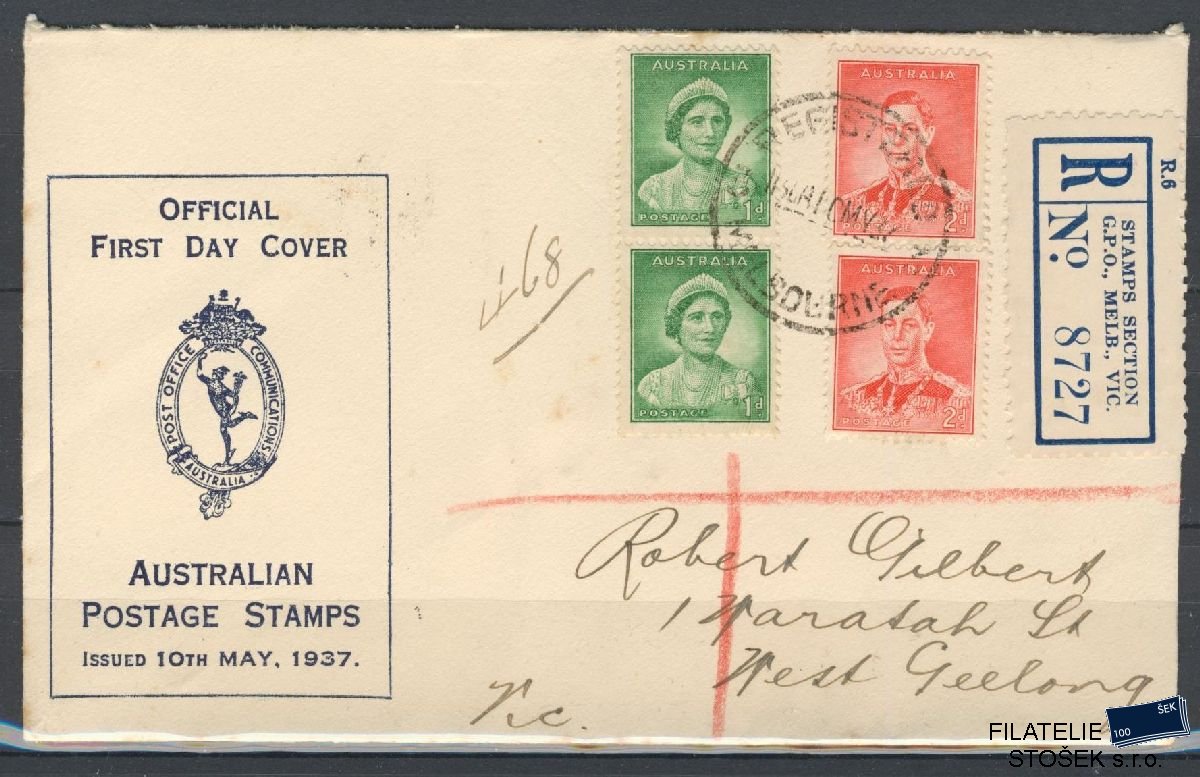 Austrálie známky FDC Mi 138,140