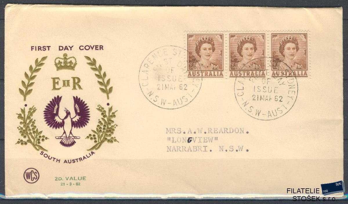 Austrálie známky FDC Mi 316