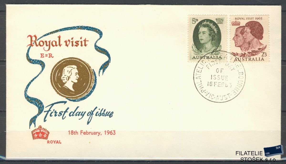 Austrálie známky FDC Mi 323-24