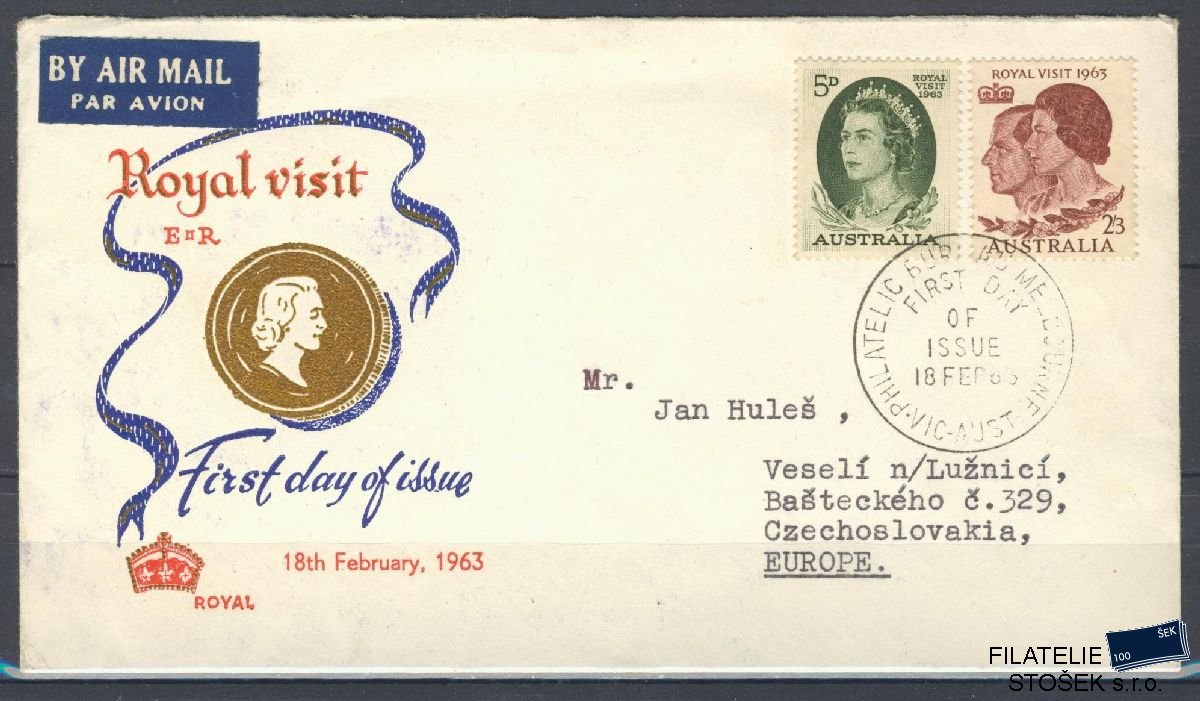 Austrálie známky FDC Mi 323-24