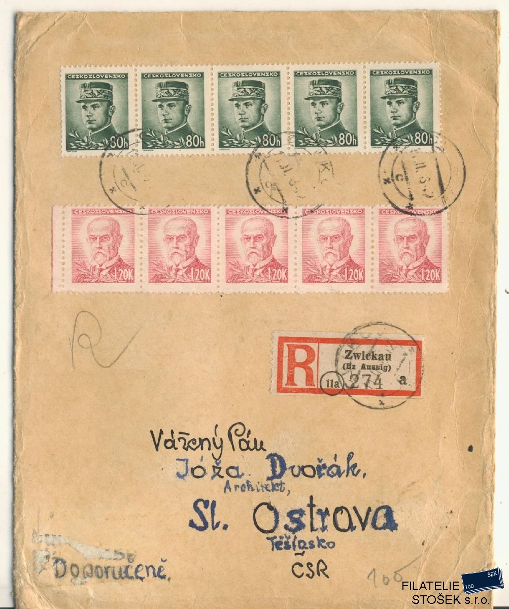 ČSSR celistvosti - Zwickau - Ostrava